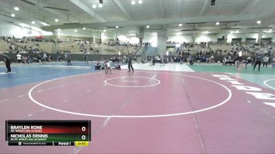 50 lbs Cons. Round 4 - Nicholas Dennis, Elite Wrestling Academy vs Braylen Rone, MC Wrestling Huskies