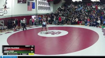 138 lbs Champ. Round 1 - Aiden Chur, Granite Hills (El Cajon) vs Jordan Palomino, Basic