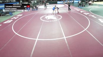 126 lbs Champ. Round 1 - Julianna Hernandez, Rocky Point vs Allison Carman, Port Jervis