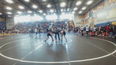 106 lbs Cons. Round 2 - Lincoln McLeod, Mayhem Wrestling Club vs Joshua Rivero, Eagle Empire
