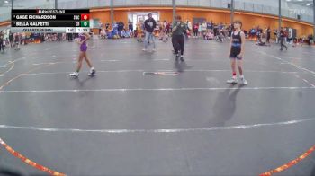 85/90 Quarterfinal - Bella Galfetti, Carolina Reapers vs Gage Richardson, Storm Wrestling Center