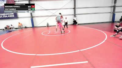 230 lbs Rr Rnd 3 - Benjamin Fennell, Micky's Maniacs Grey vs Colt Gamble, Ohio Valley Forge