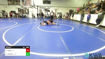 92 lbs Rr Rnd 1 - Elijah Lake, R.A.W. vs Cale Lawson, Jenks Trojan Wrestling Club