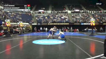 197 lbs Cons. Round 2 - Gabe Monroe, Coast Guard vs Nicholas Woodruff, Penn Tech