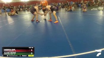 210-218 lbs Round 2 - Andrew Hine, Waukee Warriors vs Oliver Grawe, White Bear Lake