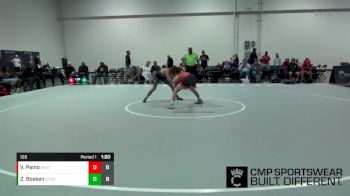 126 lbs Round 1 (4 Team) - Vinnie Paino, Scarlet Knights vs Zach Bosken, Stronghold