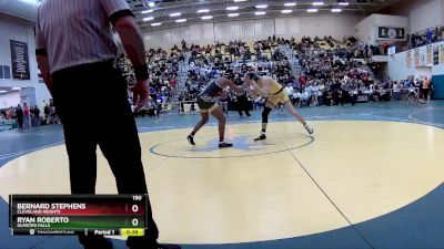 150 lbs Cons. Round 2 - BERNARD STEPHENS, CLEVELAND HEIGHTS vs Ryan Roberto, OLMSTED FALLS