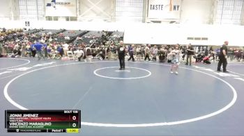 102 lbs Champ. Round 2 - Vincenzo Maraglino, Empire Wrestling Academy vs Jionni Jimenez, New Hartford / Sauquoit Youth Wrestling