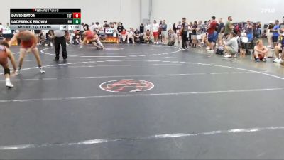 150 lbs Round 1 (4 Team) - David Eaton, The Dream Team vs Laderrick Brown, Refinery Wrestling