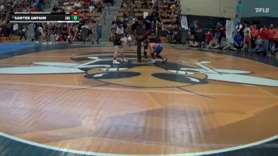 50 lbs Quarterfinal - Sawyer Amfahr, Jesup Mat Club vs Lincoln Anderson, DGF