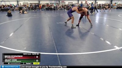 Elite 184 lbs Champ. Round 1 - Bryce Fitzpatrick, St. Cloud State vs Grant Cook, Minnesota State Mankato