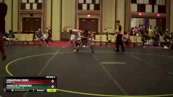 145 lbs Round 3 (6 Team) - Jonathan Zero, BTWC vs Marcus Donovan, Michigan Mafia