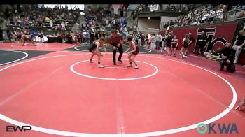 74 lbs Rr Rnd 2 - Kenzie Lemings, Eufaula Ironheads Wrestling Club vs Avie Lamp, Brushy Wrestling Club