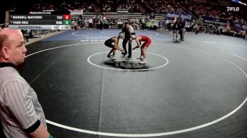 D 2 106 lbs Quarterfinal - Yami Hea, New Orleans Military & Maritime vs Russell Maturin, Teurlings Catholic