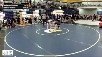 120 lbs. Cons. Round 4 - Gracey Garner, Washington vs Amanda Rodekohr, Lexington