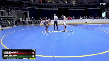 132 lbs Champ. Round 1 - Donovan Reid, Tempe High School vs Journey Adams, Camp Verde