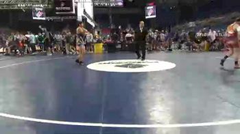 132 lbs Consi Of 32 #1 - Connor Vickrey, Wyoming vs Braxton Leyda, West Virginia