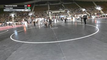 7A 175 lbs Semifinal - Malcolm White, Dothan HS vs Cole Reid, Foley