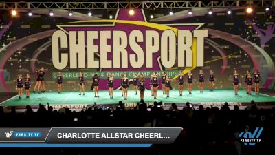 Charlotte Allstar Cheerleading - Ultra Violet [2022 L2 Junior - Medium - B] 2022 CHEERSPORT National Cheerleading Championship