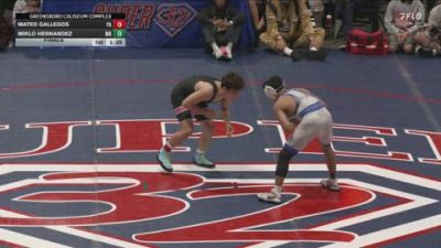 126 lbs Final - Mateo Gallegos, PA vs Miklo Hernandez, MN