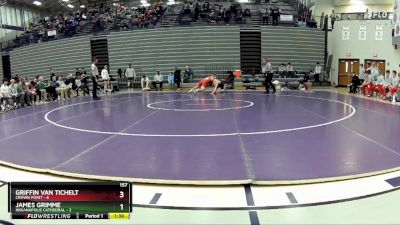 157 lbs Quarterfinals (8 Team) - Austin Wright, Indianapolis Cathedral vs Calvin Stewart, Crown Point