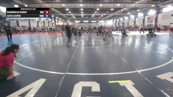 123 lbs Round 2 (6 Team) - Gabrielle Ruedy, Steel Valley Vixens vs Alyn Capen, Crown City Queens Blue