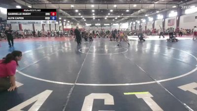 123 lbs Round 2 (6 Team) - Gabrielle Ruedy, Steel Valley Vixens vs Alyn Capen, Crown City Queens Blue