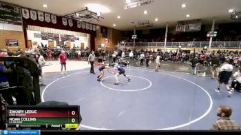 152 lbs Cons. Round 3 - Zakary Leduc, Lake Stevens vs Noah Collins, La Grande