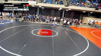 126 lbs Champ. Round 2 - Macartan Parker, Unattached vs Peter Kabene, West Aurora