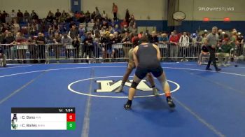 220 lbs Quarterfinal - Christopher Gens, Avon vs Cam Bailey, Bishop Hendricken