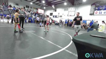 76 lbs Rr Rnd 1 - Ike Roberts, ARDMORE TAKEDOWN CLUB vs Jerald Torres, OKC Saints Wrestling