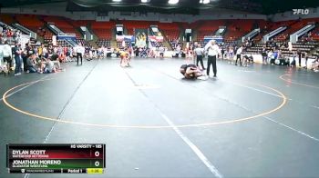 185 lbs Quarterfinal - Dylan Scott, Waterford Kettering vs Jonathan Moreno, Gladiator Wrestling