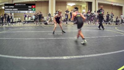 61 lbs Round Of 16 - Ray Lopez, Pounders WC vs Torsten Hines, Gold Rush Wr Ac