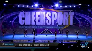 ACX Twisters - Heartbreakers [2021 L1 Mini - Small Day 2] 2021 CHEERSPORT National Cheerleading Championship