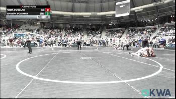 90 lbs Consolation - Otha Douglas, Clinton Youth Wrestling vs Easton Boatman, Grover Rains Wrestling Club
