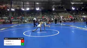 85 lbs Consolation - Trevor Hodgins, Shore Thing WC vs Tommy Rowlands, Ohio Crazy Goats