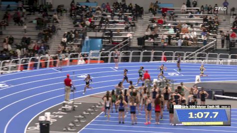 High School Girls' 500m, Finals 1