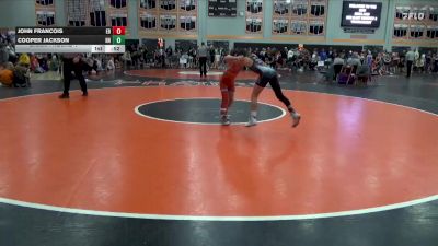 78 lbs Champ. Round 1 - John Francois, East Buchanan vs Cooper Jackson, Hammerin Hawks
