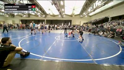 101 lbs Rr Rnd 2 - Jackson Stokes, Smitty's Barn MS vs Jake Baginski, Edge Wrestling