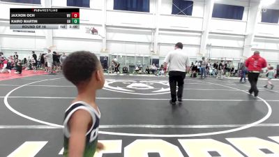 B-40 lbs Round Of 16 - Jaxxon Och, WV vs Kairo Martin, OH