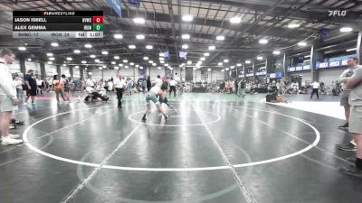 112 lbs Rr Rnd 3 - Jason Isbell, Buffalo Valley Wrestling Club MS Black vs Alex Gemma, Iron Faith Wrestling