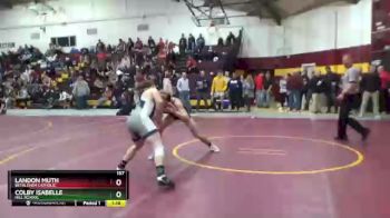 157 lbs Champ. Round 2 - Landon Muth, Bethlehem Catholic vs Colby Isabelle, Hill School