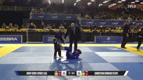 Christian Edward Felipe vs John Terry Ayres Leal 2026 Pan Kids Jiu-Jitsu IBJJF Championship