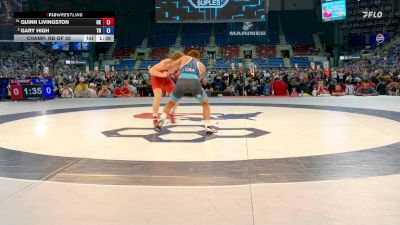 150 lbs Champ. Rd Of 32 - Quinn Livingston, OK vs Gary High, TN