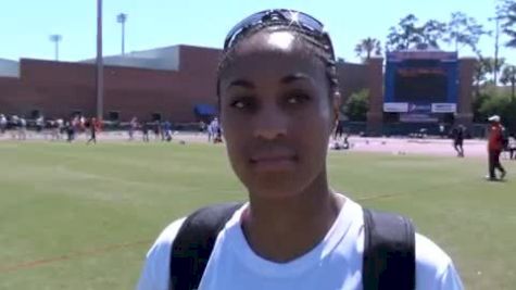 Queen Harrison 1st 100H 2010 Florida Relays