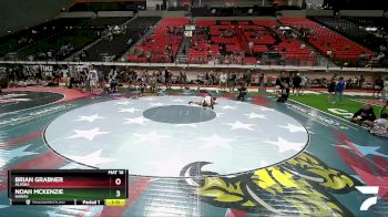 138 lbs Semifinal - Brian Grabner, Alaska vs Noah McKenzie, Hawaii