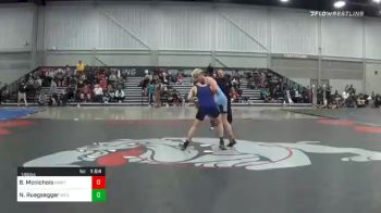 145 lbs Consolation - Brent Mcnichols, Team Kombat vs Nolan Ruegsegger, Mt.Spokane