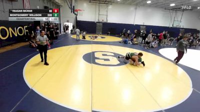 165 lbs Quarterfinal - Teagan McRae, Mira Costa vs Montgomery Willison, South Hills High School