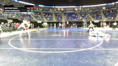 250 lbs Round Of 16 - Matthew Peace, Clearfield vs Josiah Rodriguez, East Stroudsburg