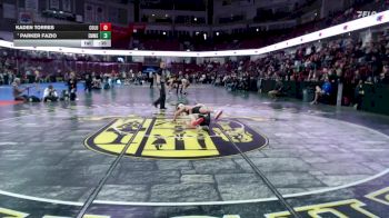 126 lbs Cons. Round 2 - Kaden Torres, Columbia vs Parker Fazio, Emmett